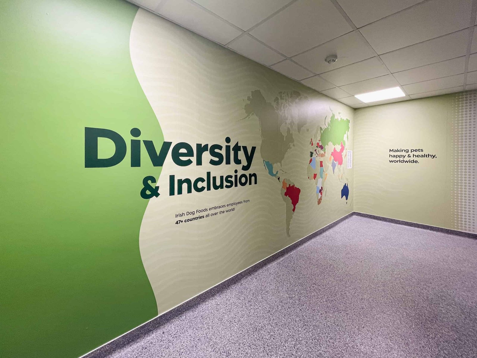 Office Wall Branding