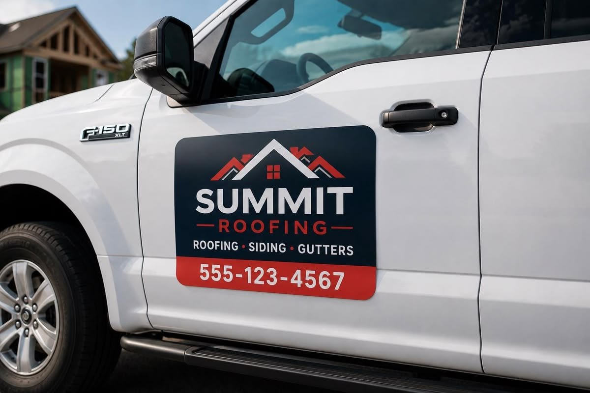 Magnetic Vehicle Signs