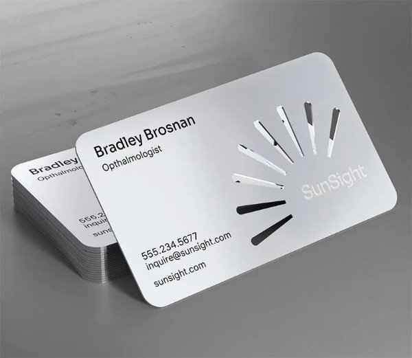 Metallic Business Card