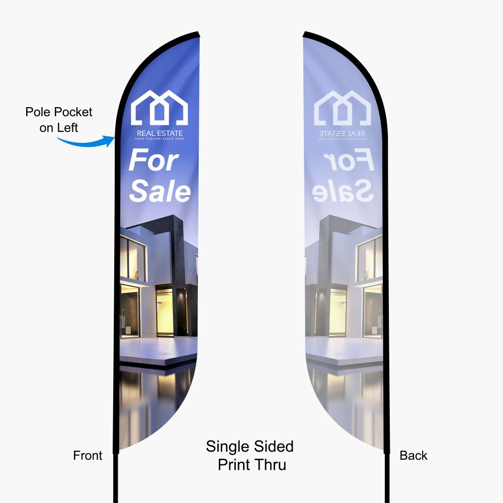 Feather Convex Flag gallery image