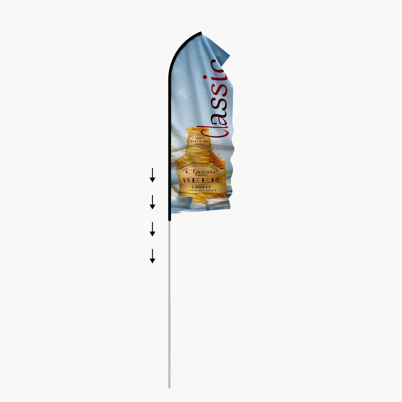Econo Feather Flag gallery image