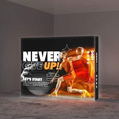 10ft SEG Backlit Popup Display gallery image