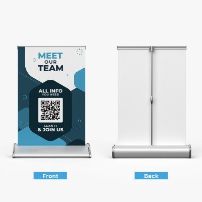 Table Top Banner Stand gallery image