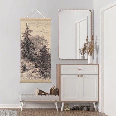 Magnetic Wood Frame Hanger gallery image