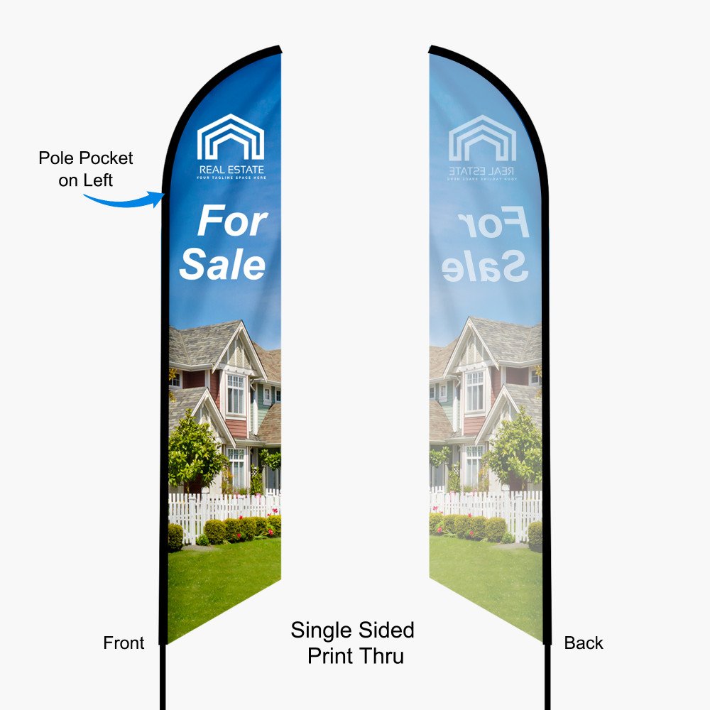 Feather Angled Flag gallery image