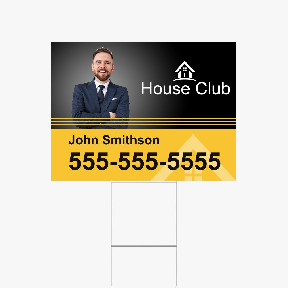 Real Estate Yard Sign